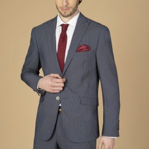 Traje Juvenil Rayas Solapa Pico Caribe 206