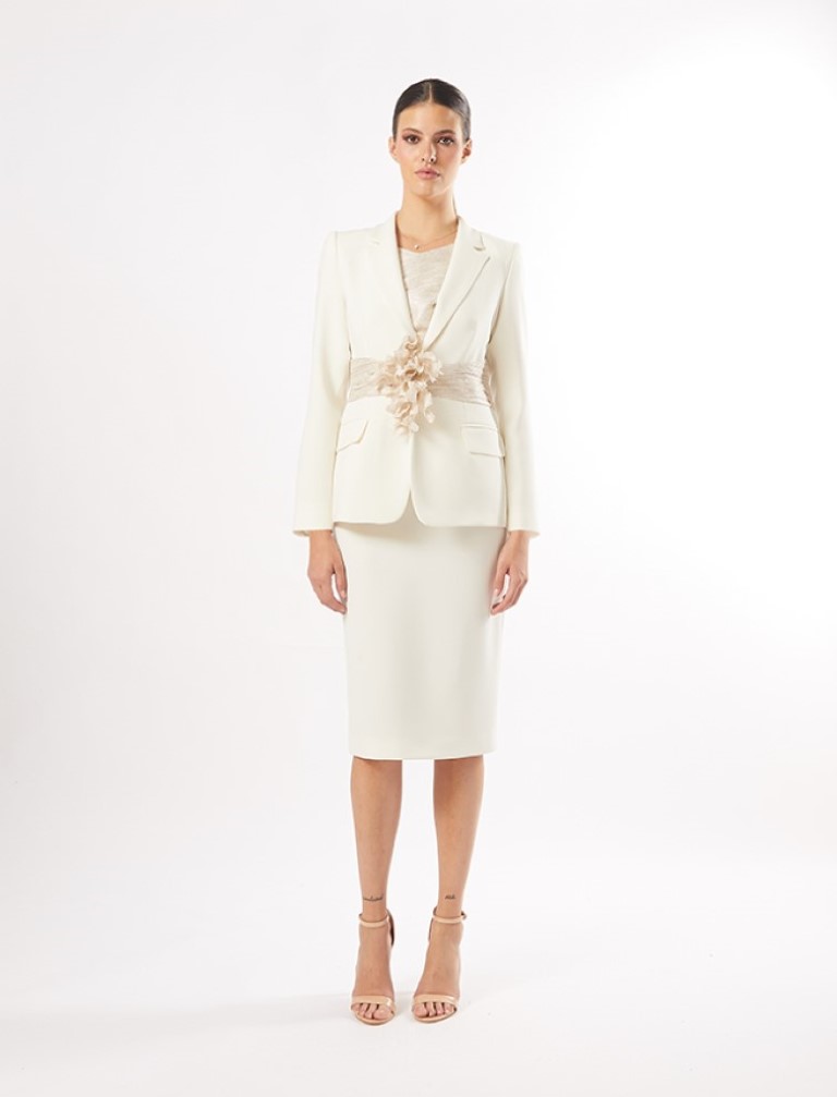 Conjunto Vestido Chaqueta Elegante 50608