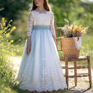 Vestido Comunión Romántico Aura