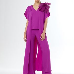 Conjunto Cardigan Flor 51624