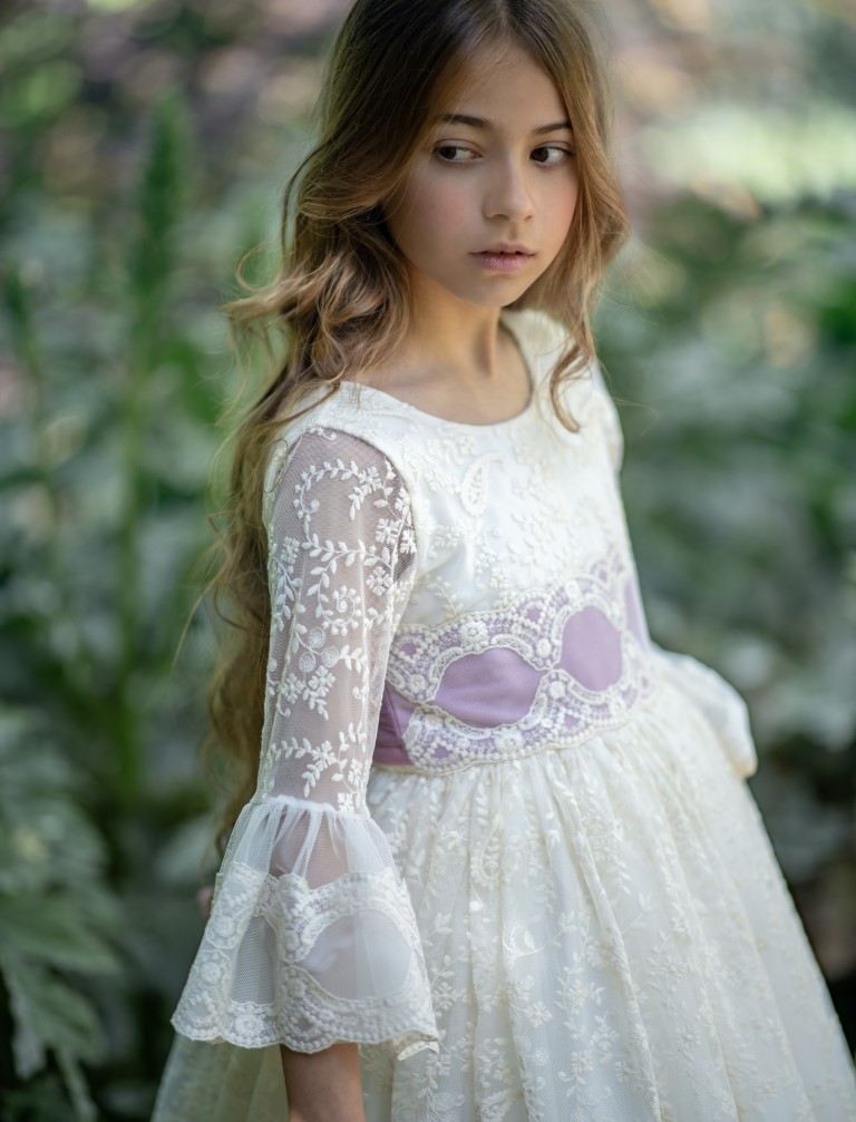 Vestido Comunión Romántico Piamonte - Imagen 4