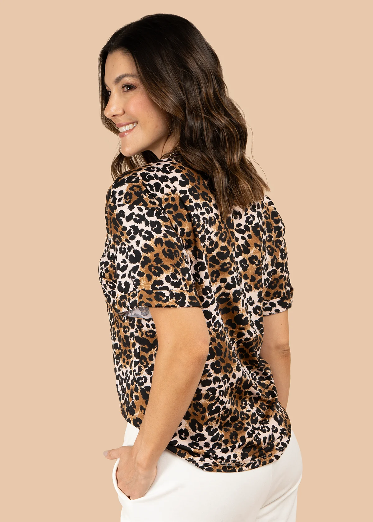 Camiseta con estampado animal print 105884 - Imagen 5