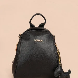 Morral en color negro con detalle de llavero 106326