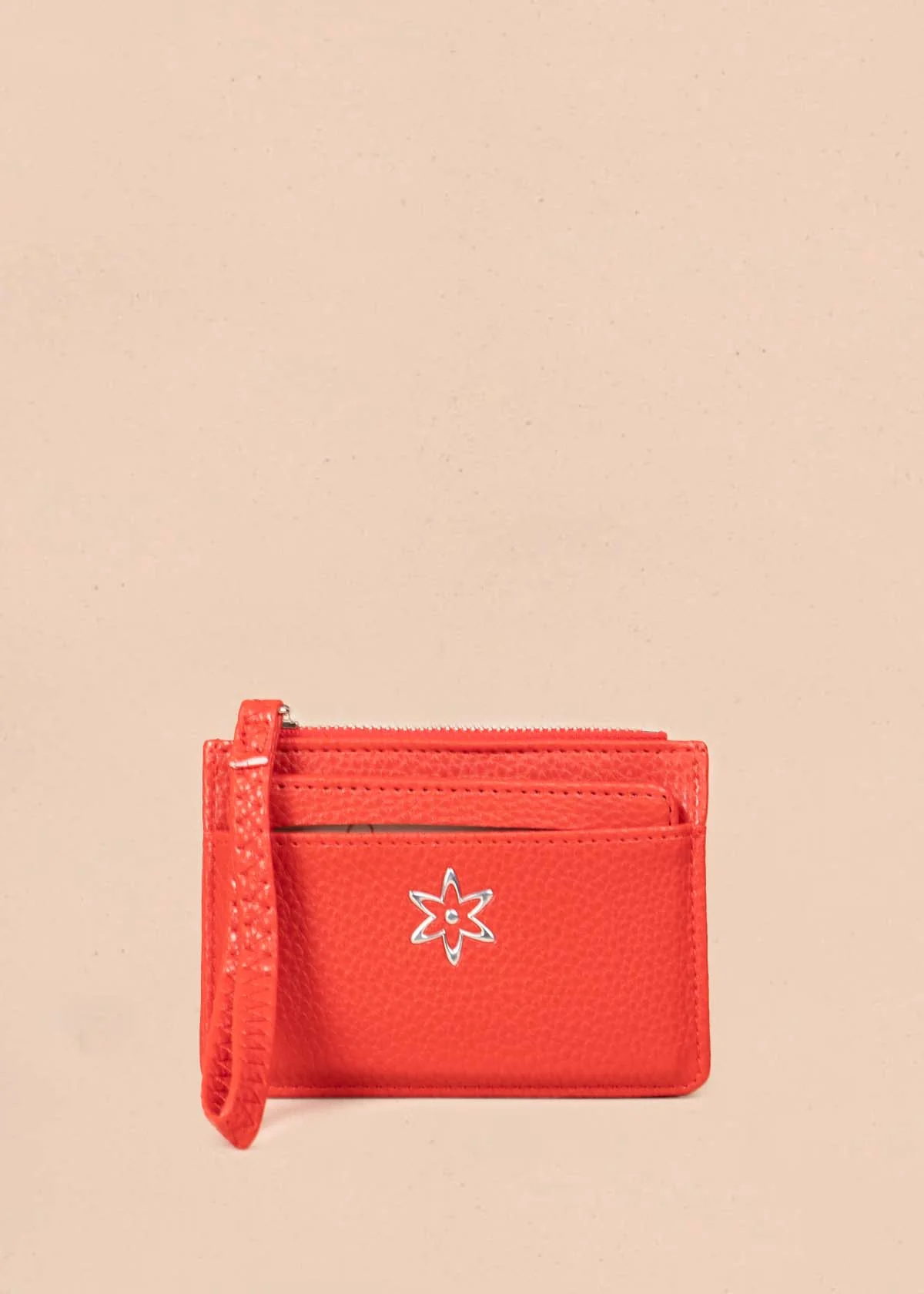 Porta documentos color rojo con muñequera 106981 - Imagen 2