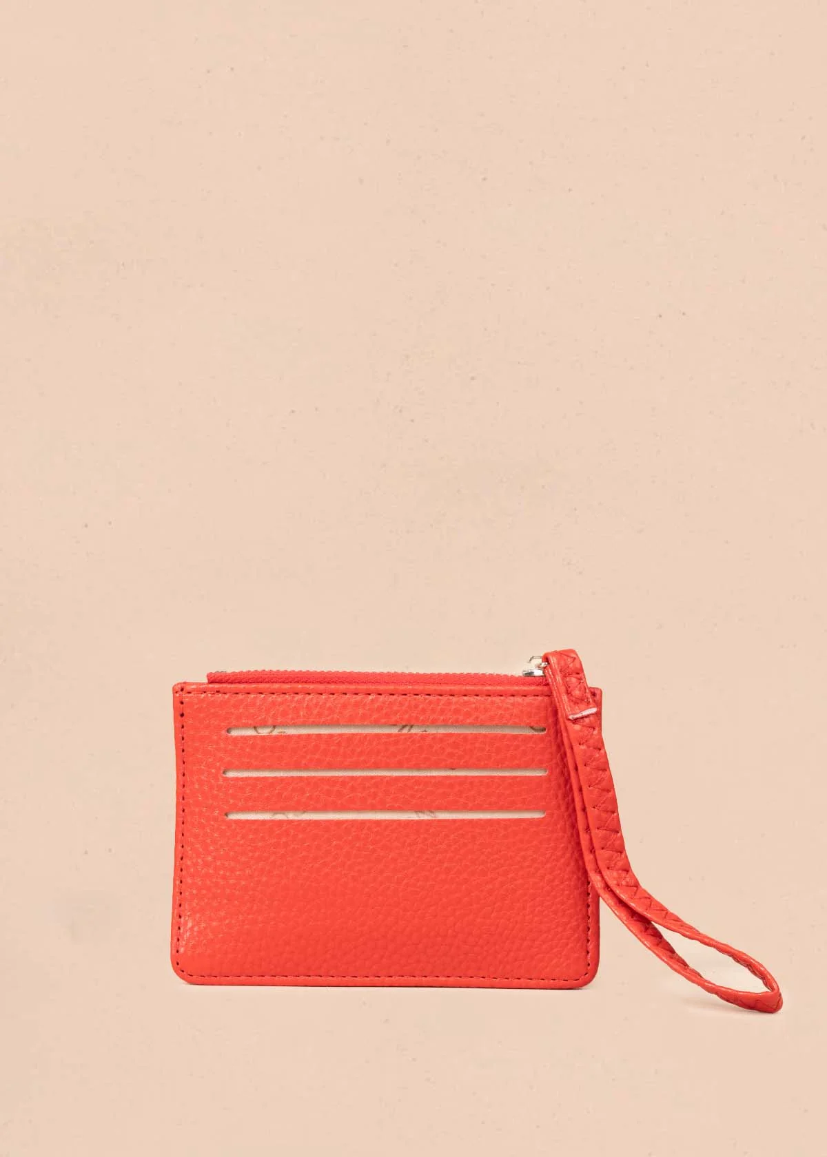 Porta documentos color rojo con muñequera 106981 - Imagen 4