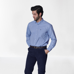 Camisa viyela espiga Sts