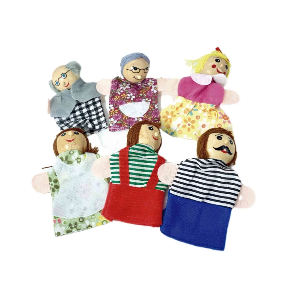 Familia de Marionetas dedos x 6 - Imagen 3