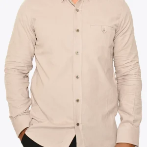 Camisa De Pana M.L Beige
