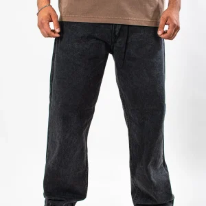 Pantalón de Mezclilla Rich Baggy Negro