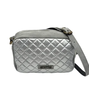 BANDOLERA ROMBOS PLATA