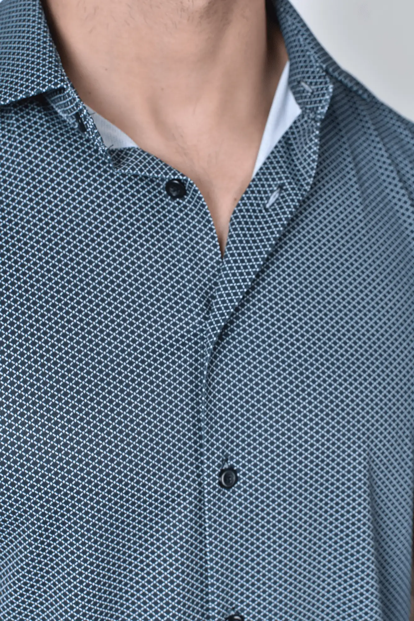 Camisa Cubic Azul - Imagen 3