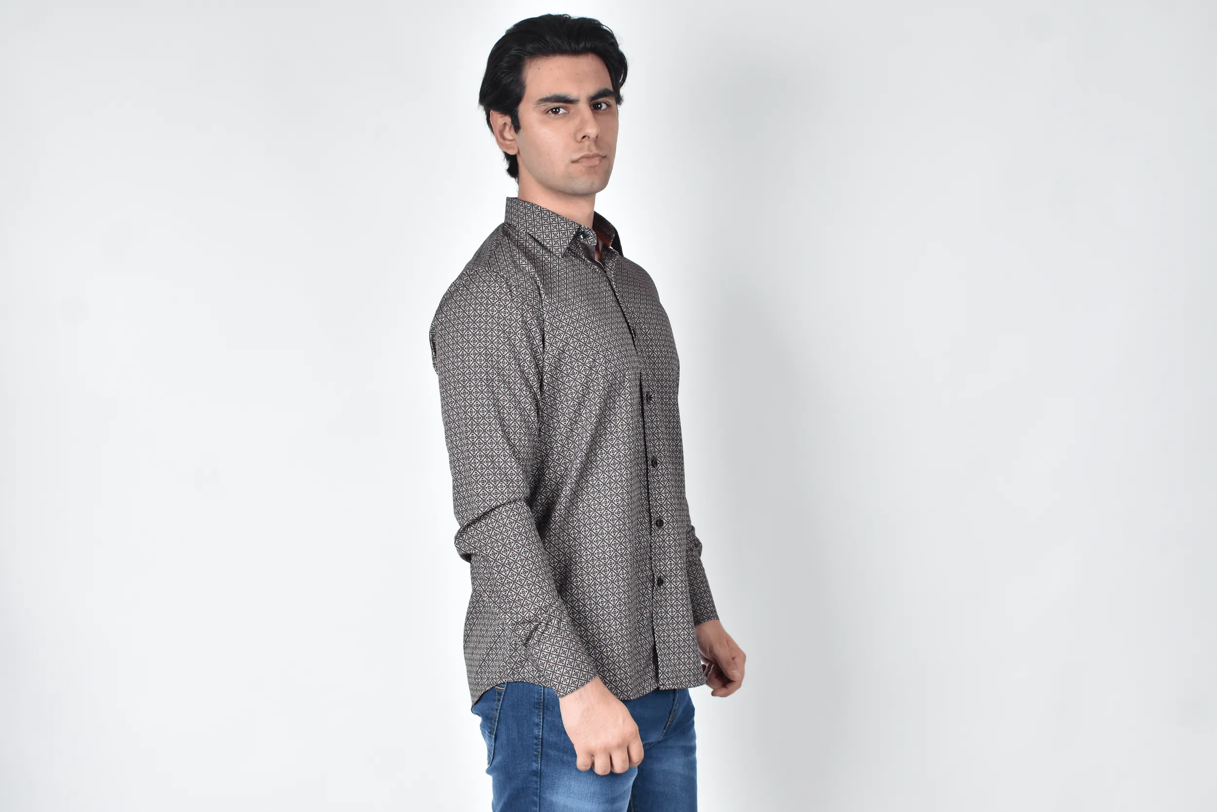Camisa Herald Vintage Beige - Imagen 8