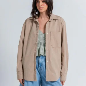 Chaqueta en Corduroy Amplia ARKITECT