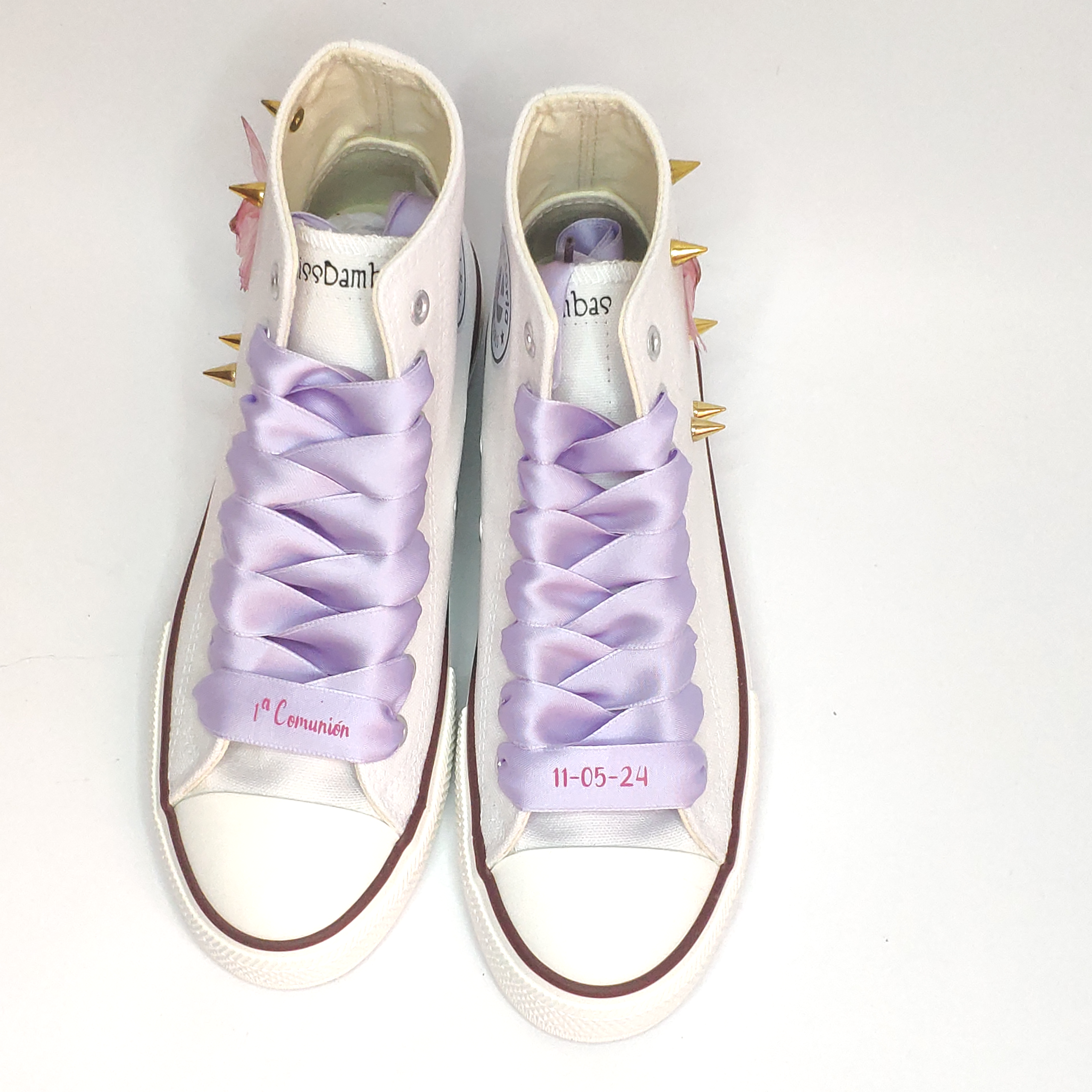 Zapatillas comunión mariposas - Imagen 3