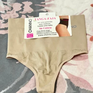 CHANNO TANGA-FAJA Sin costuras NATURAL