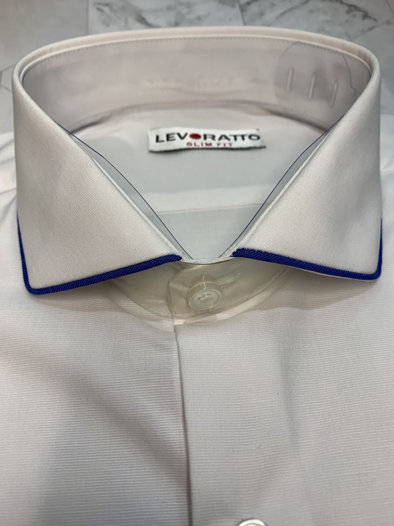 CAMISA LEVORATTO VIVO AZUL - Imagen 4