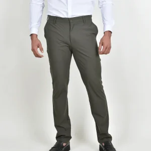 Pantalón De Vestir Smart Casual Verde