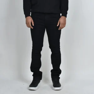 Pantalón de Mezclilla Zero Slim Fit Negro