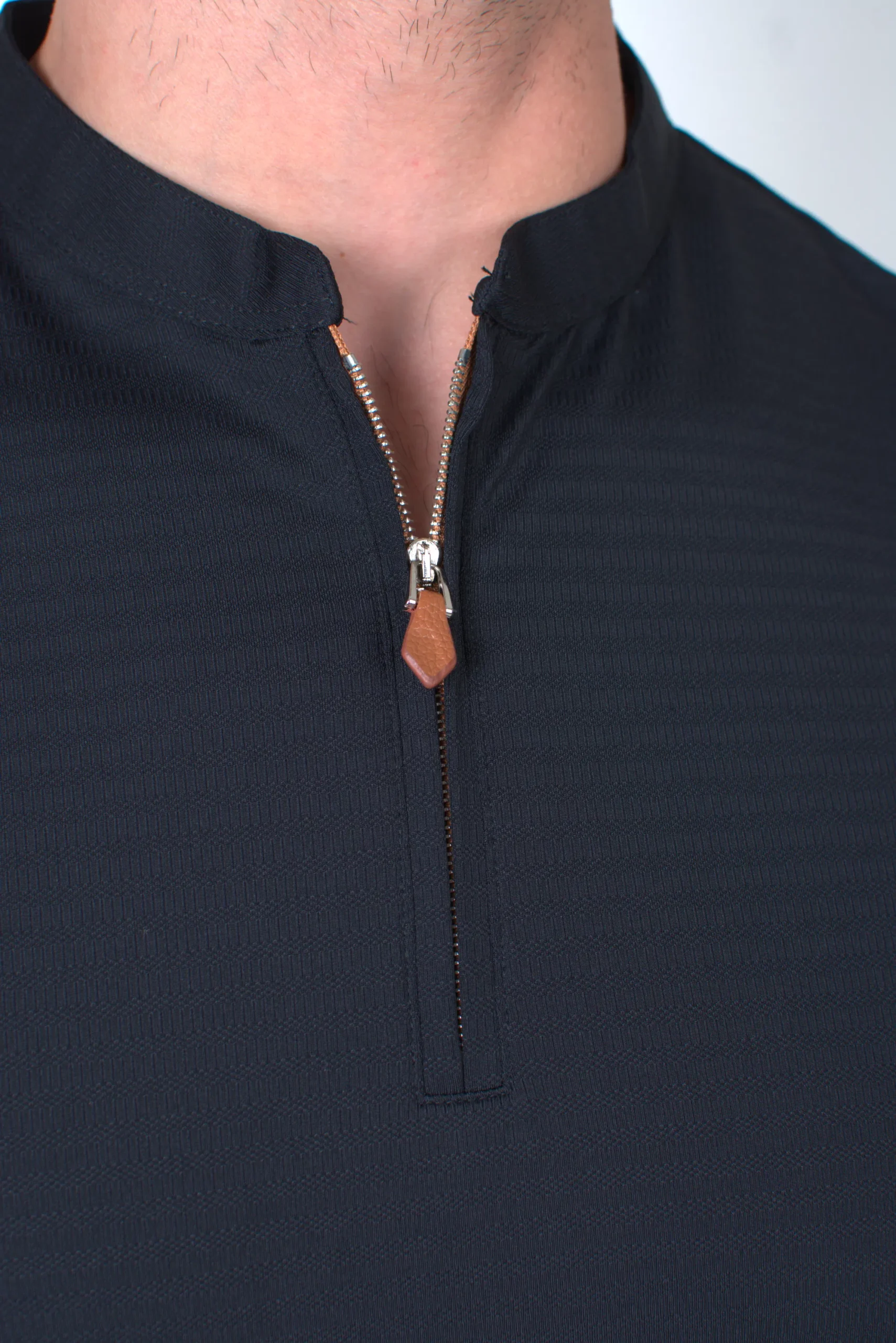 Polo Cuello Tipo Mao Negra - Imagen 5