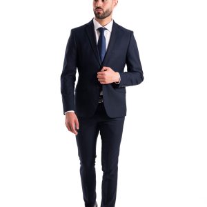 Traje slim fit básico Azul marino Selinac