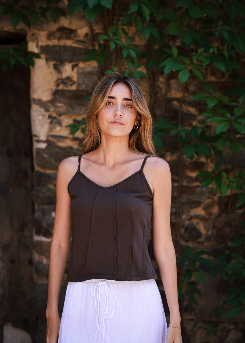 Top Caterina Marrón
