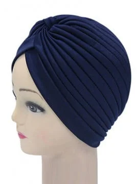 Turbante Gorro Basico Sabrina Blanco - Imagen 8