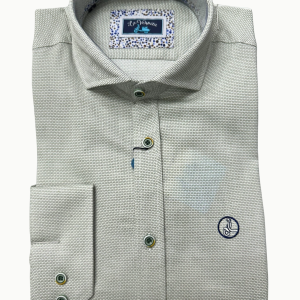 Camisa verde estampada La Vespita