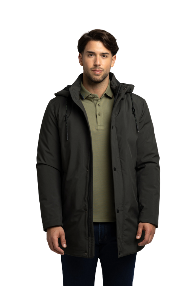 Parka Miera Verde Oscuro Rever Mille - Imagen 2