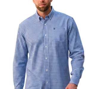 Camisa de viyela de cuadros azul Sts