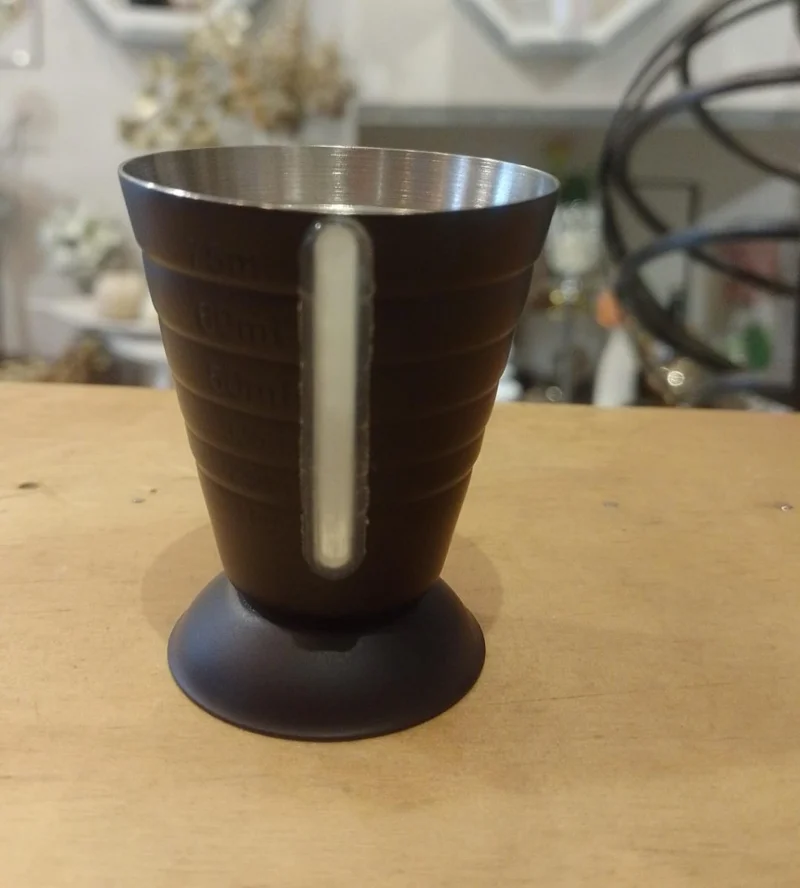 Medidor Schön Para Tragos Jigger Negro Mate