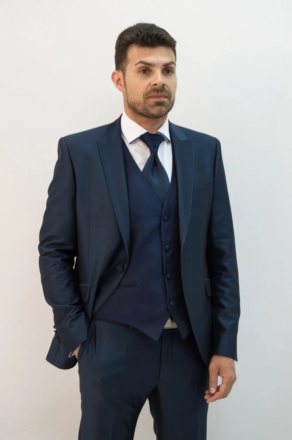 Traje Enzo Romano Azul 1372 s/3429 - Imagen 2