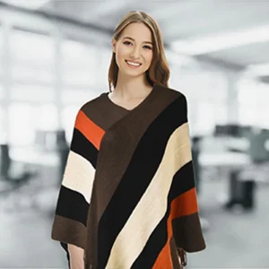 Poncho Lady Ocre