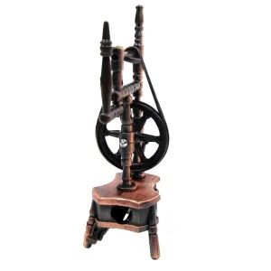 Sacapuntas Metal Coleccionable  Rueca Miniatura